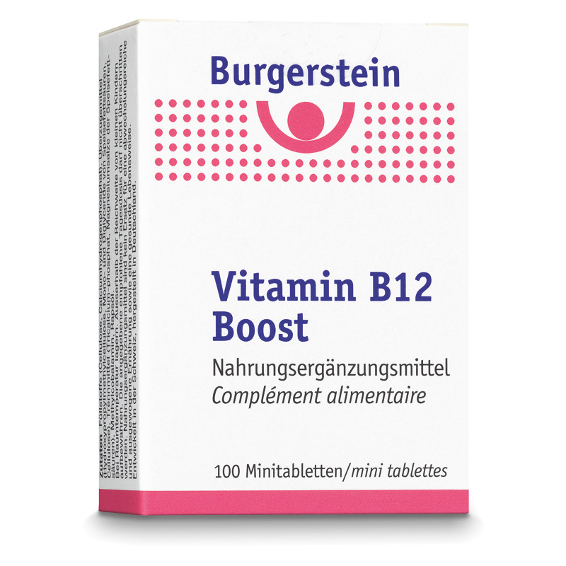 Burgerstein Vitamin B12 Boost Minitabletten 100 Stück