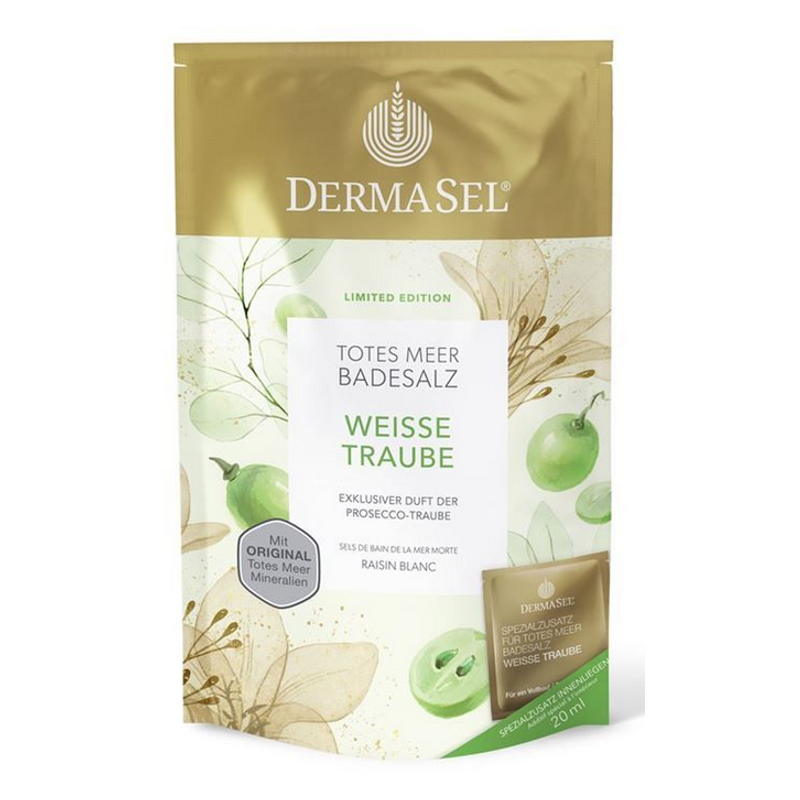 Dermasel Badesalz Weisse Traube 400 g