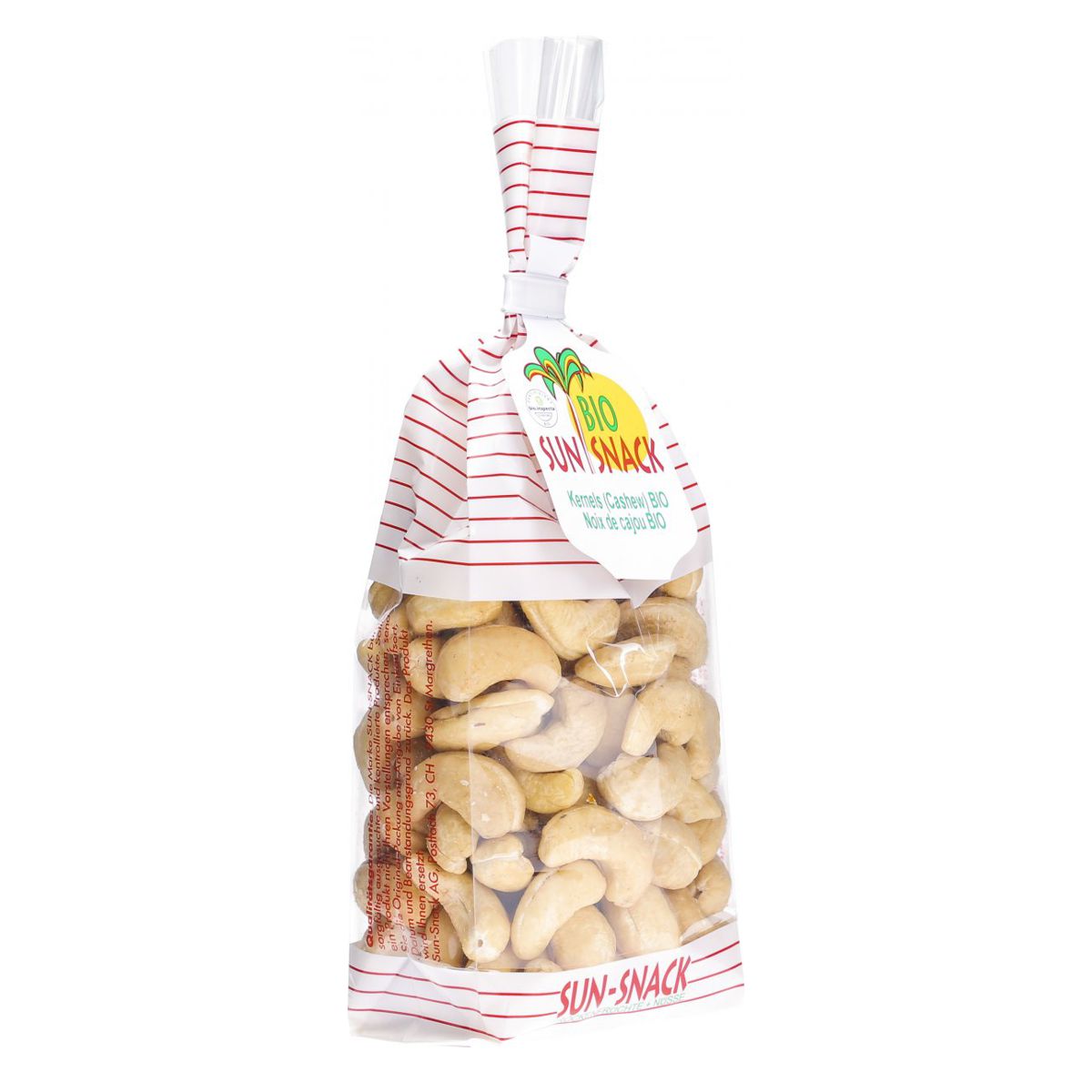 Sun Snack Bio Cashew Beutel 200 g