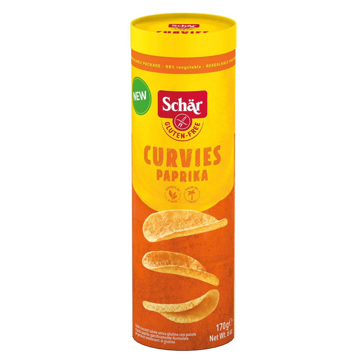 Schär Curvies Paprika glutenfrei 170 g