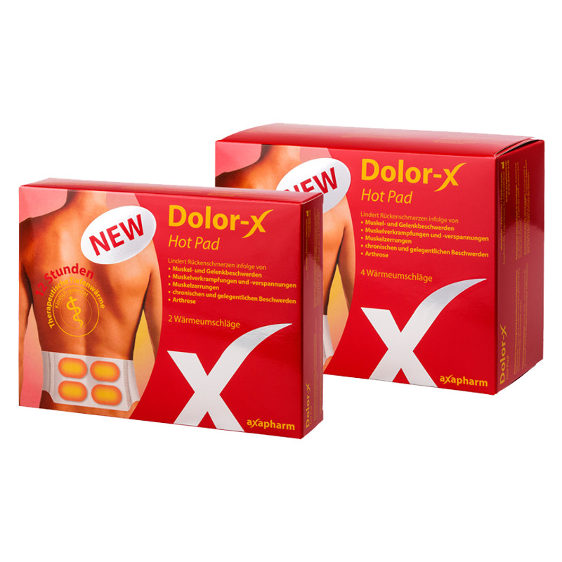 DOLOR-X Hot Pad Wärmeumschläge