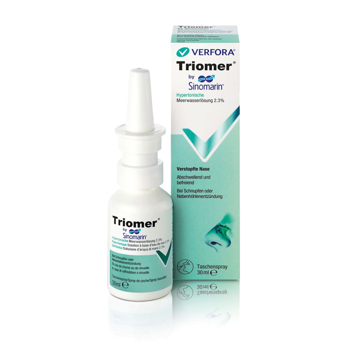 TRIOMER Sinomarin Hypertonisch Spray 30 ml