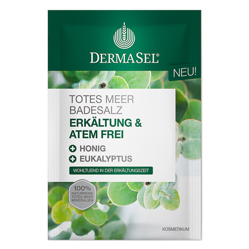 DERMASEL Kristallbad Erkältung & Atemfrei 80 g