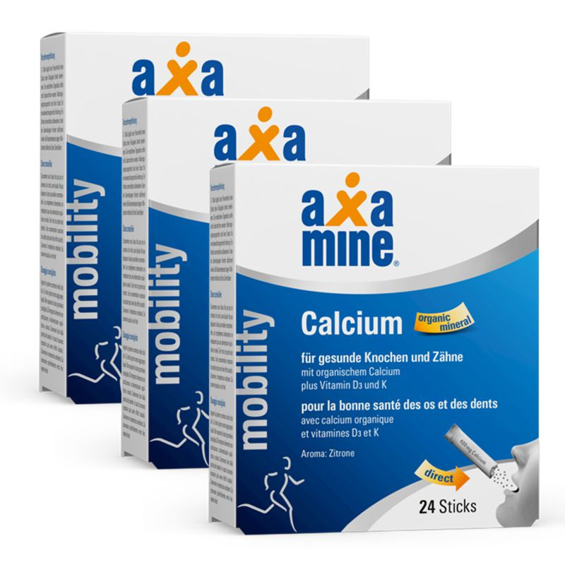 Axamine Calcium Sticks 3x 24 Stück