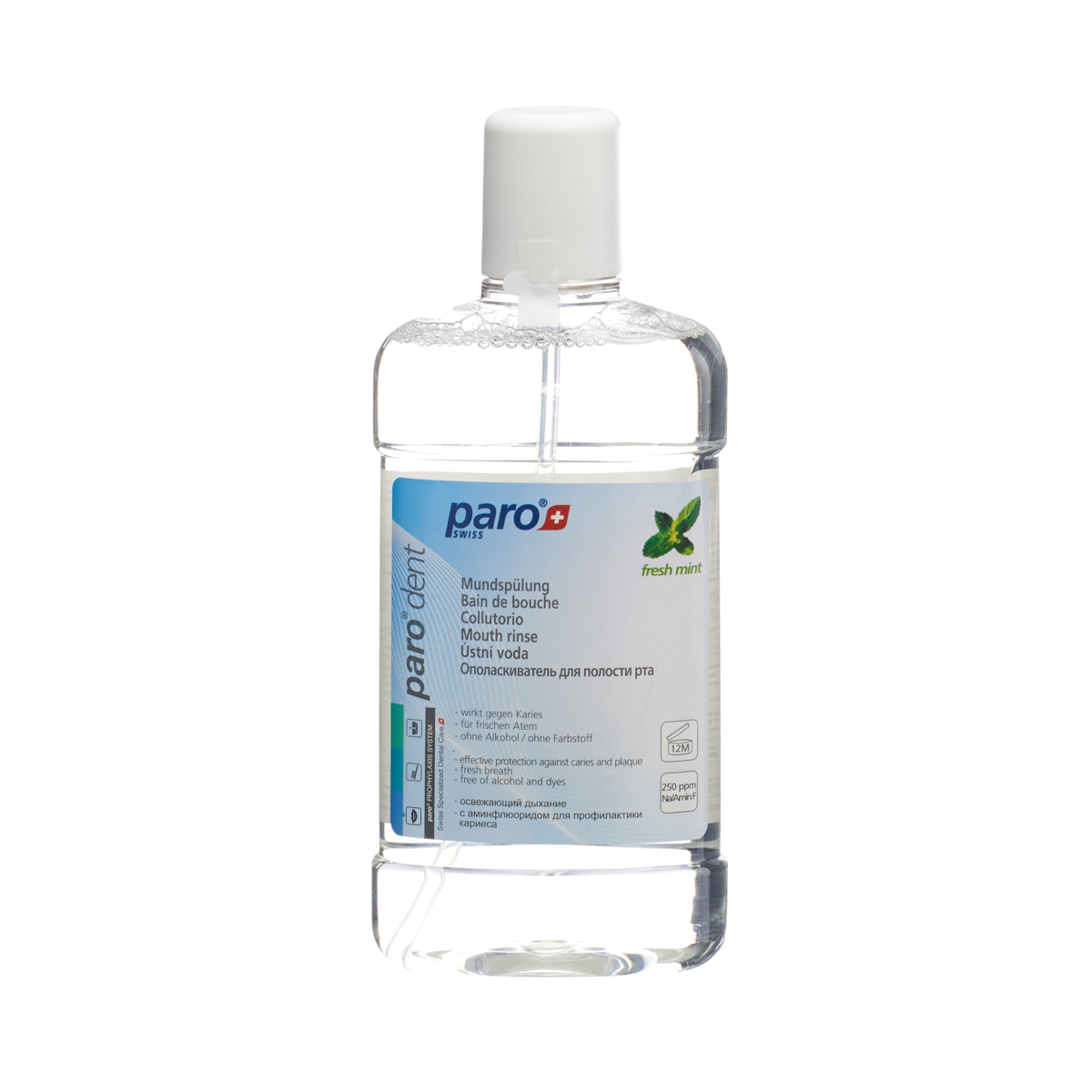 Paro Dent Dentalspülung mit Aminfluorid 500 ml