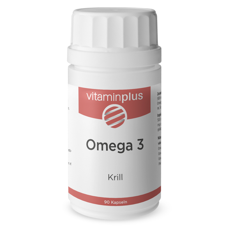 Vitaminplus Omega-3 Krill Kapseln 3x 90 Stück