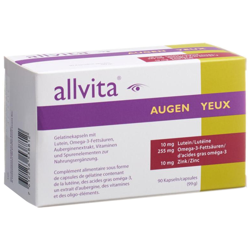 Allvita Augen Kapseln 90 Stück