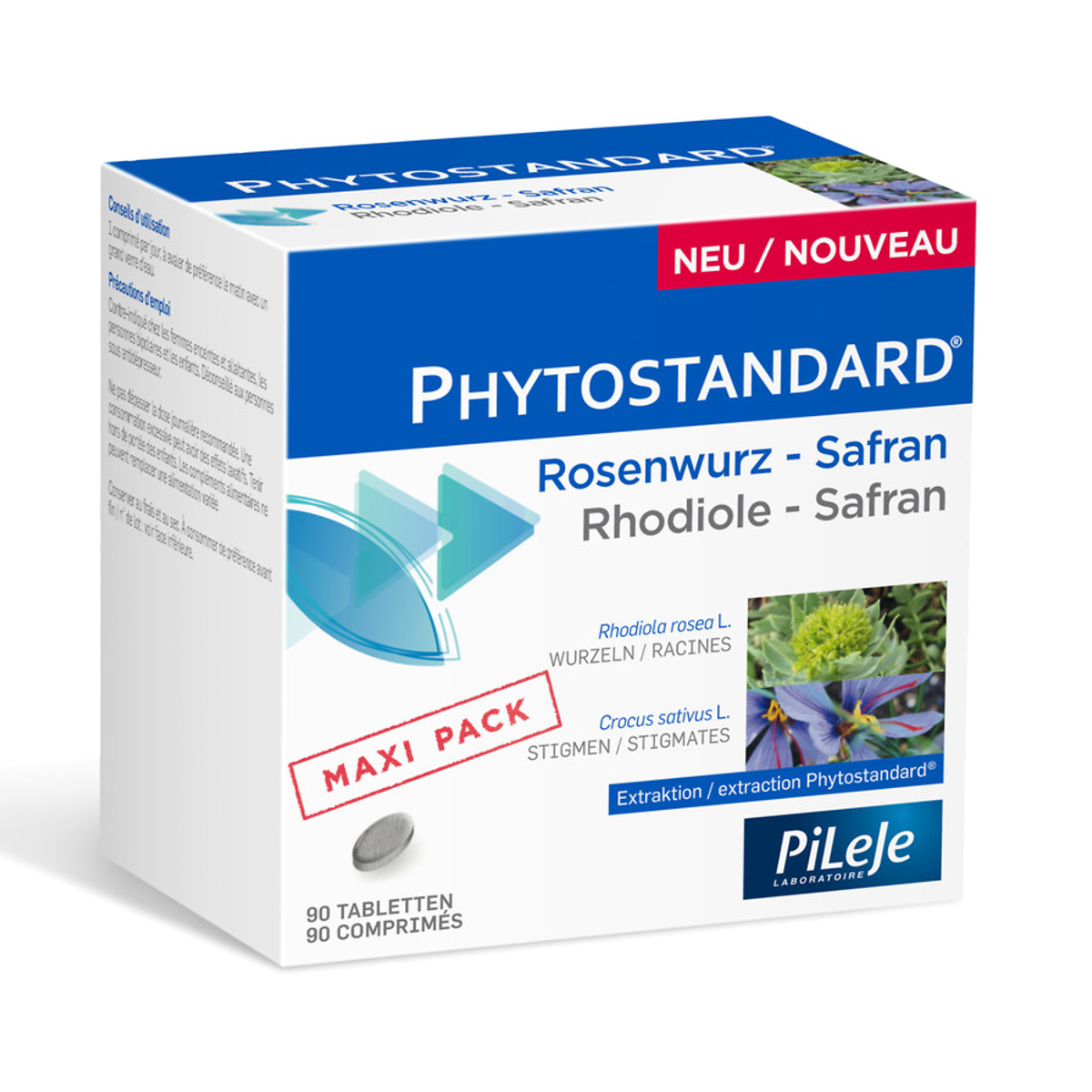 Phytostandard Rosenwurz-Safran Tabletten 90 Stück