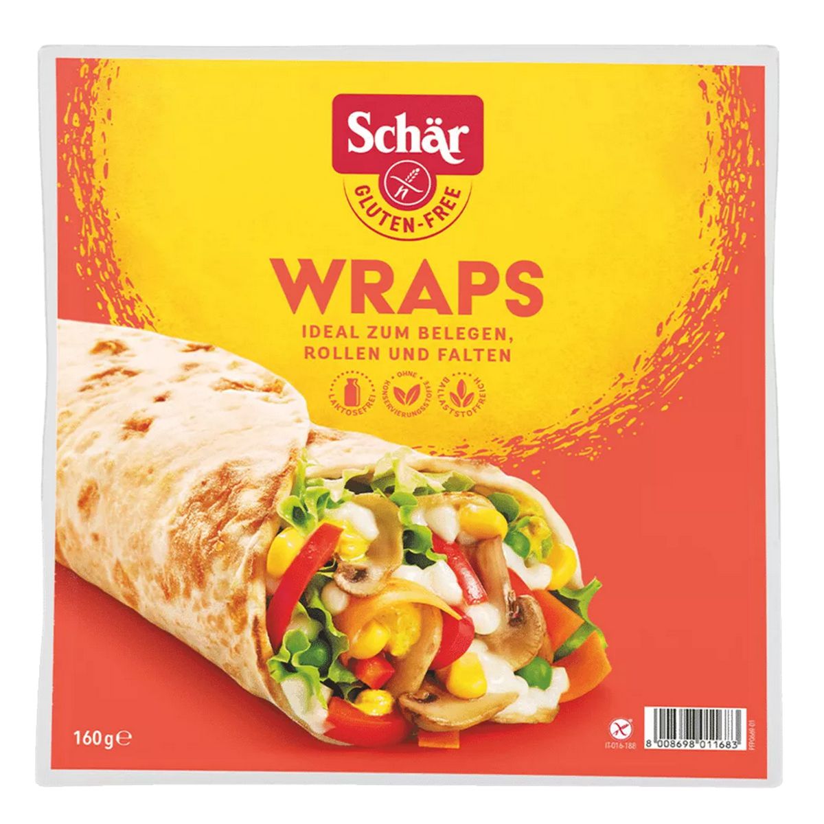 Schär Wraps glutenfrei 160 g