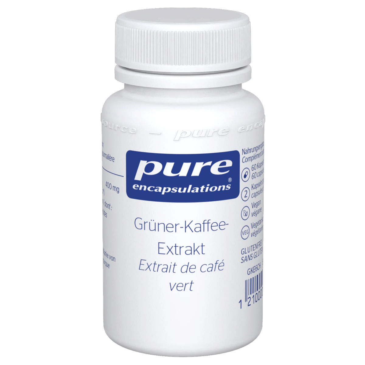 Pure Grüner Kaffee Extrakt Kapseln 60 Stück