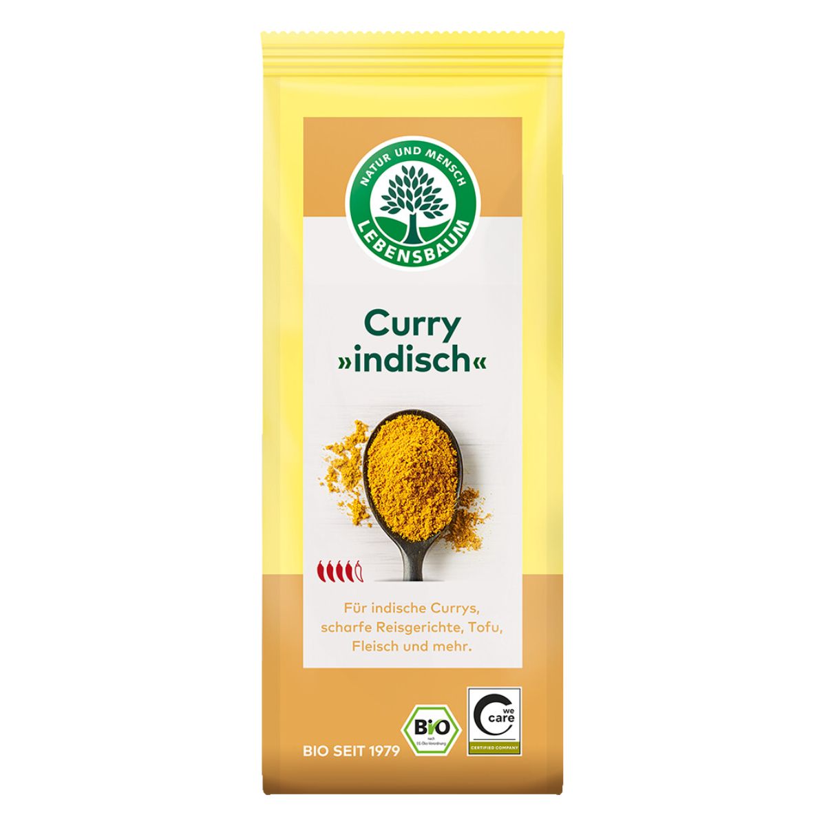 LEBENSBAUM Curry indisch Pulver Btl 50 g