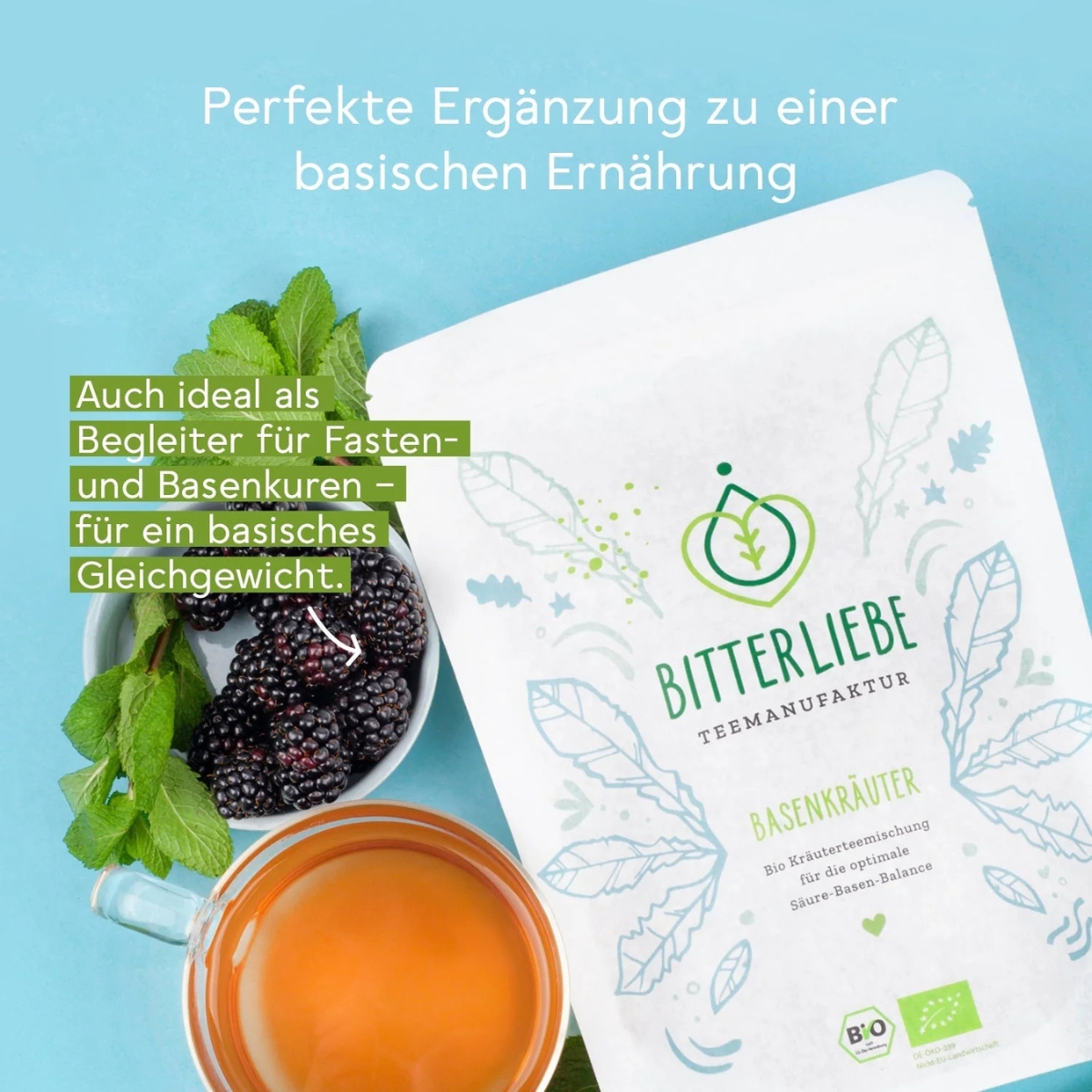 Bitterliebe Tee Basenkräuter 100 g