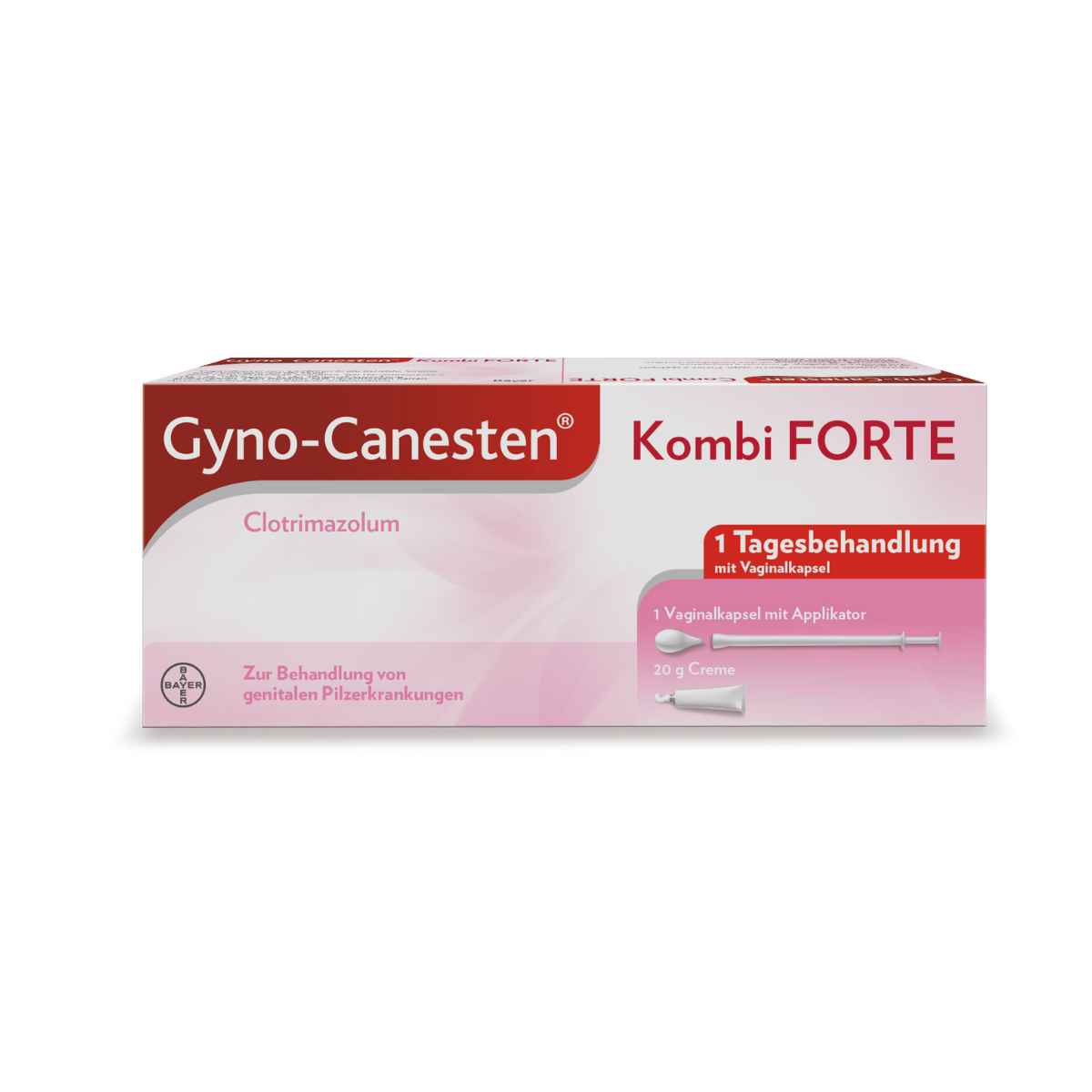 Gyno-Canesten Kombi FORTE Vaginalkaps & Creme