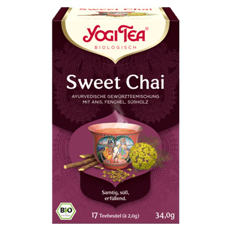 Yogi Tea Sweet Chai 17 Beutel