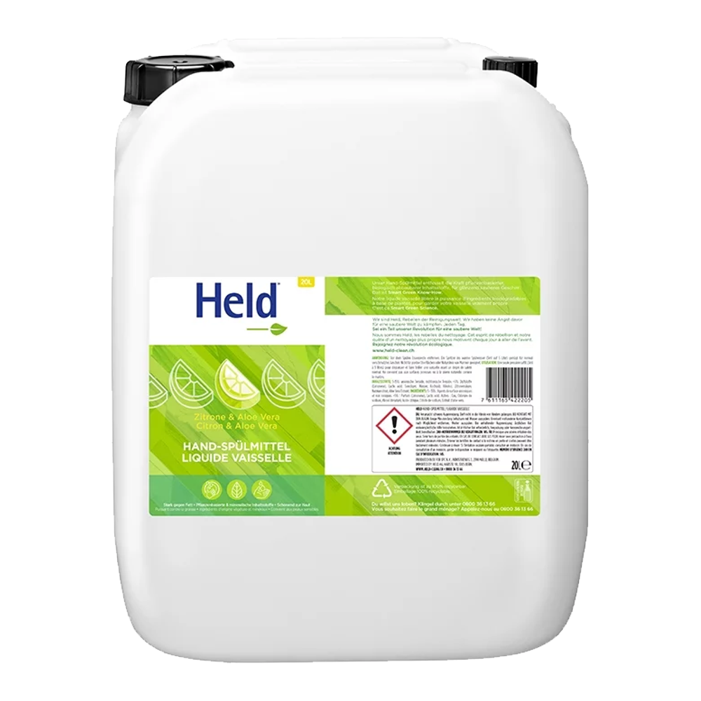 HELD Geschirrspülmittel Zitrone & Aloe 20 lt