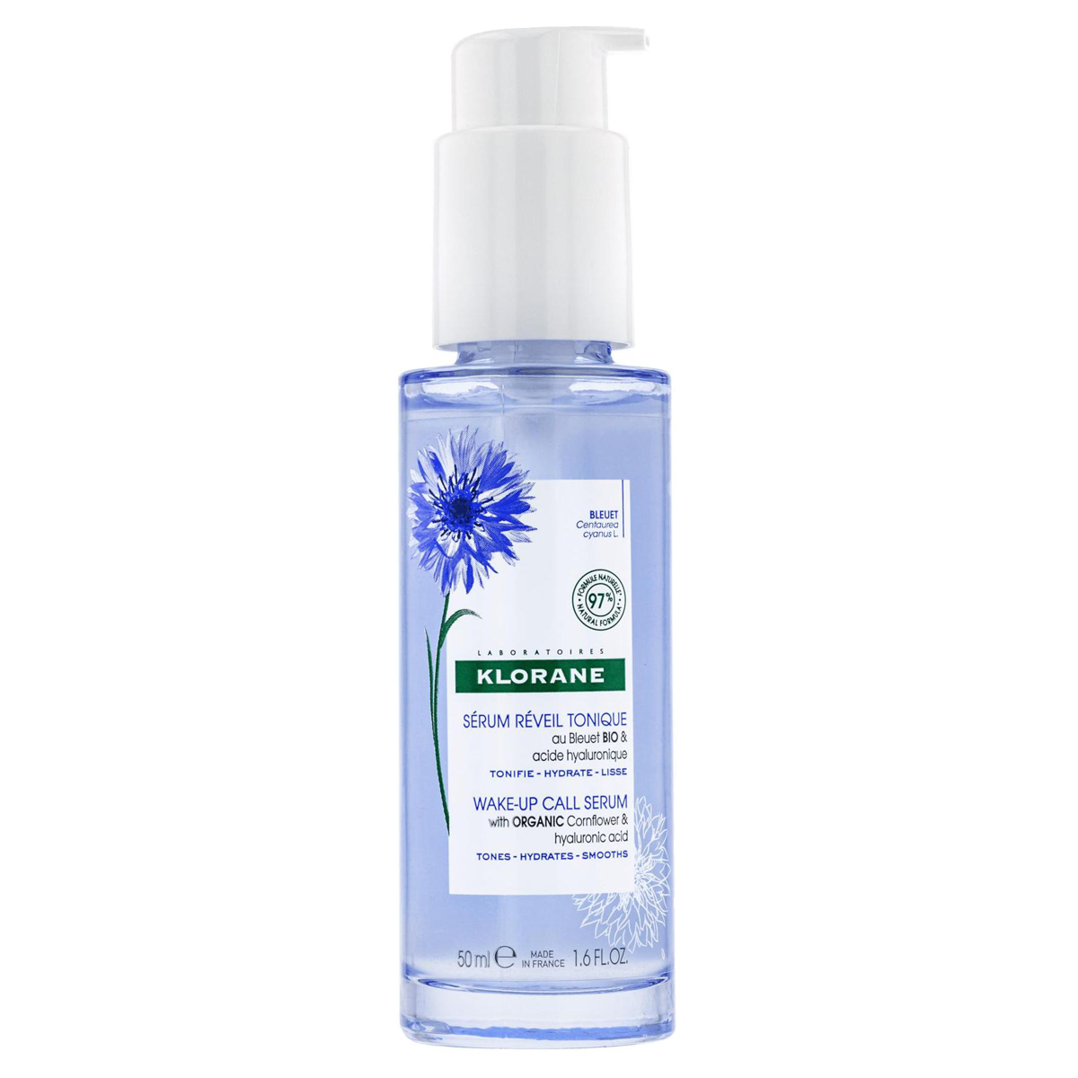 Klorane Bleuet Bio Belebendes Feuchtigkeitsserum 50 ml