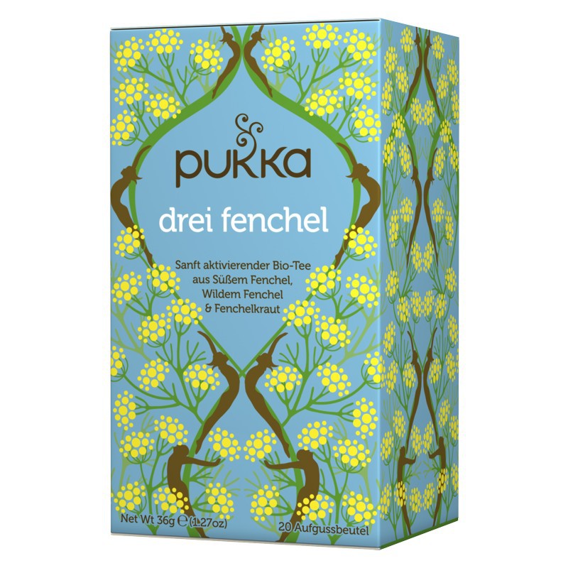 PUKKA Drei Fenchel Tee Bio 20 Beutel