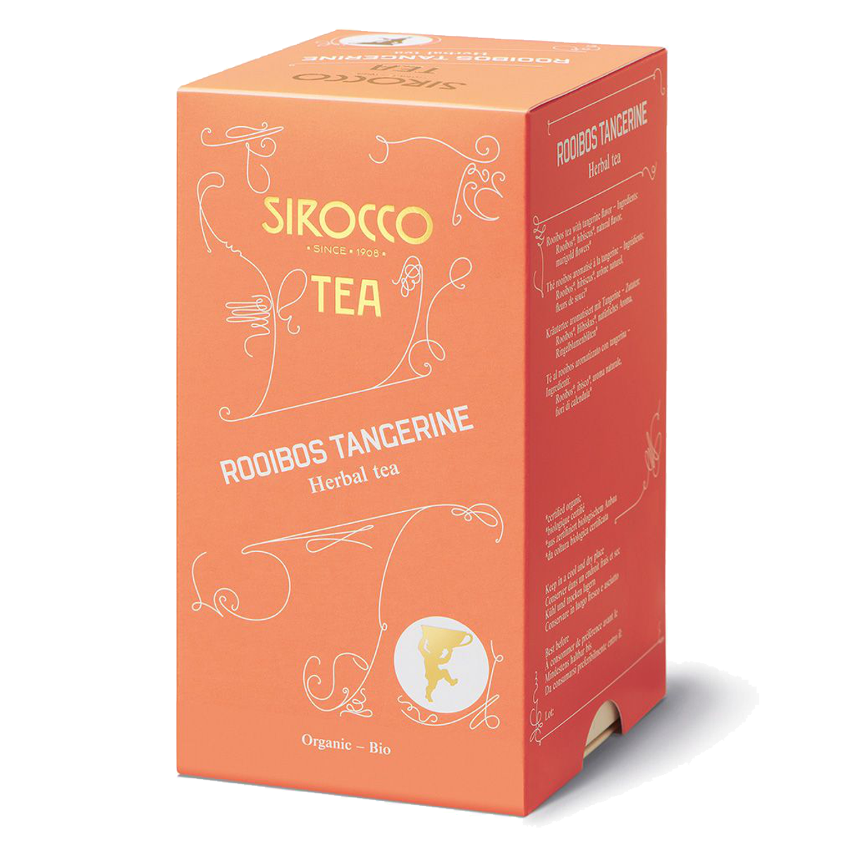 Sirocco Teebeutel Rooibos Tangerine 20 Stück