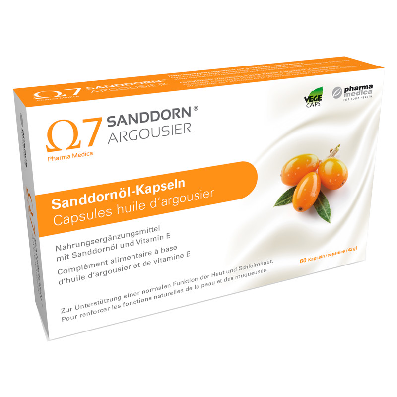 Sanddorn Argousier Sanddornöl Kapseln 60 Stück