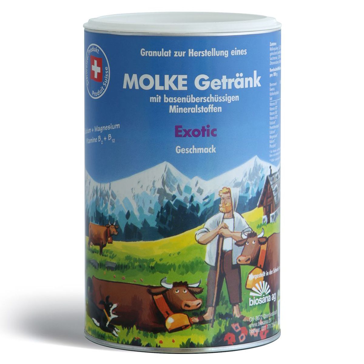 Biosana Molke Granulat Exotic Dose 500 g