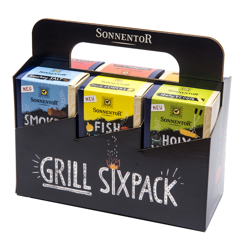 Sonnentor Grillgewürz Sixpack à 6 Beutel