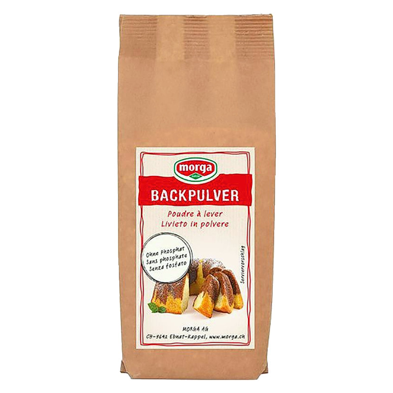 MORGA Backpulver ohne Phosphat Beutel 200 g