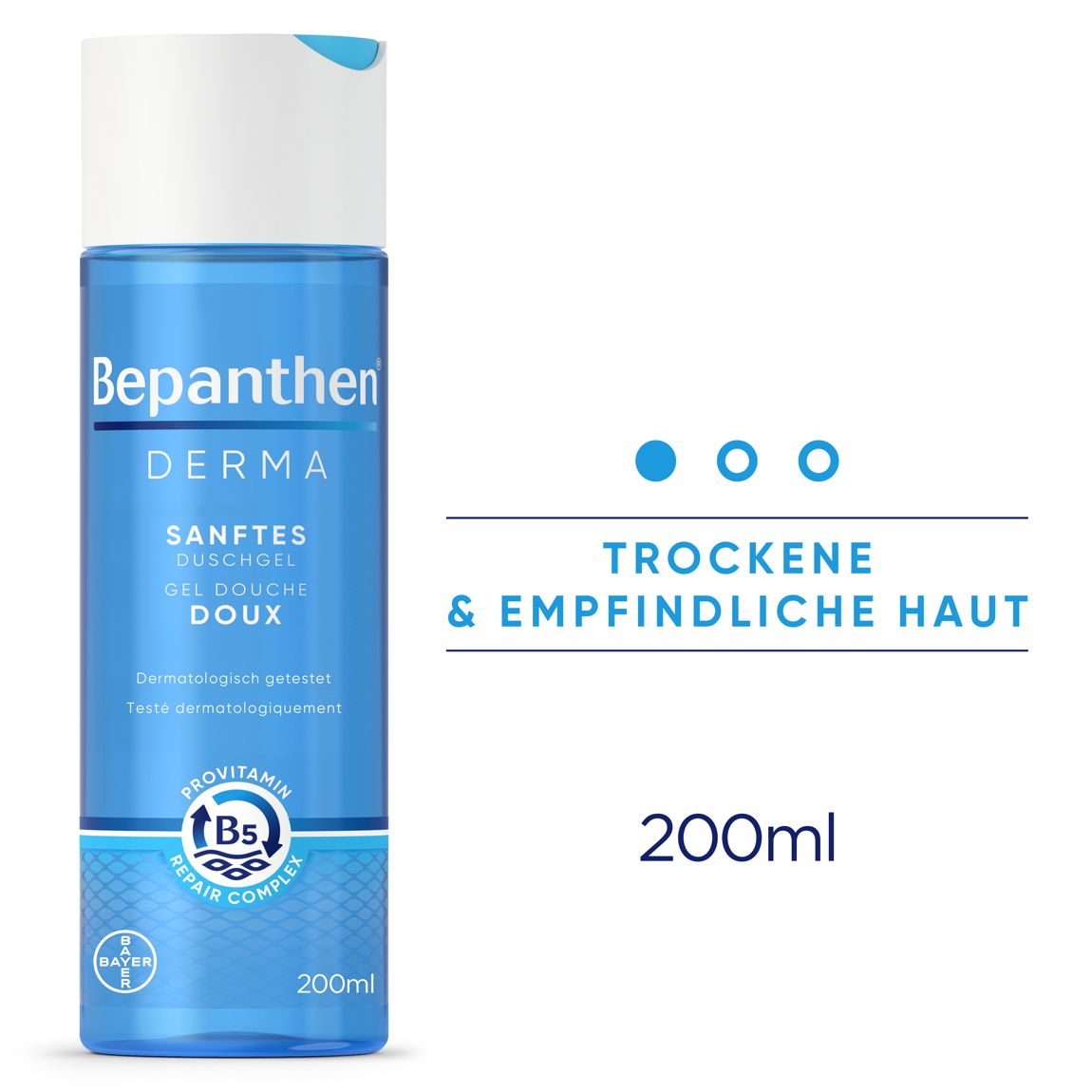 Bepanthen Derma sanftes Duschgel Dispenser 200 ml