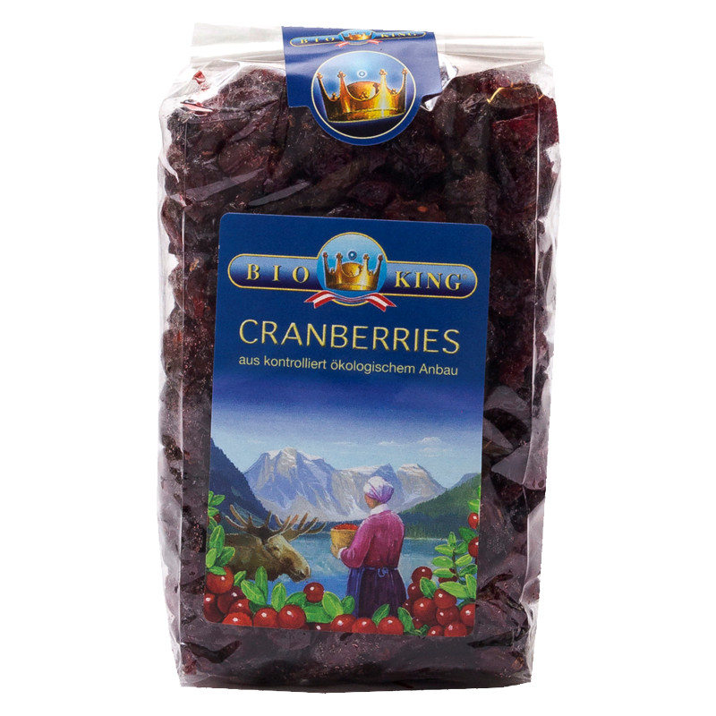 Bioking Cranberries 250 g