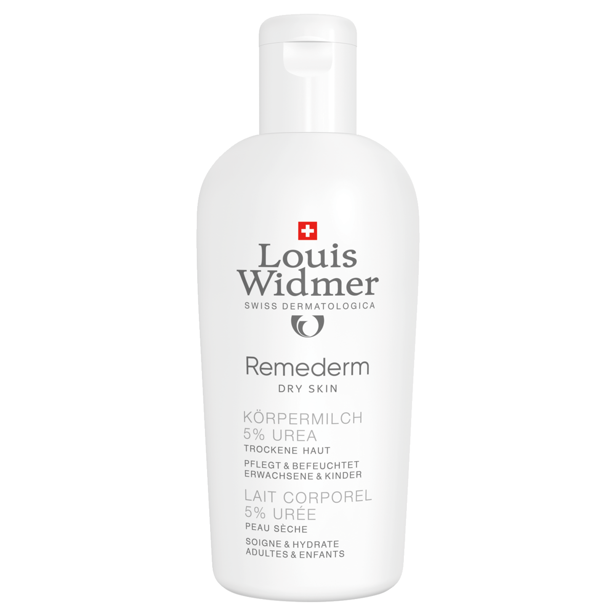 Louis Widmer Remederm Körpermilch 5 % Urea 200 ml