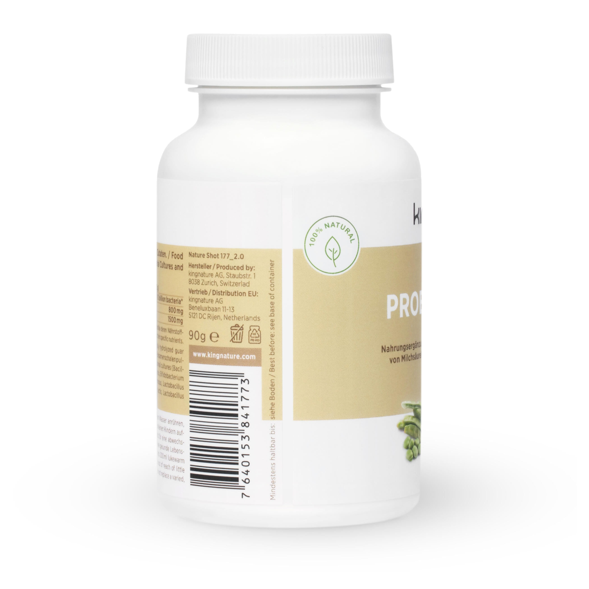 Kingnature Probiotic Vida Pulver Dose 90 g