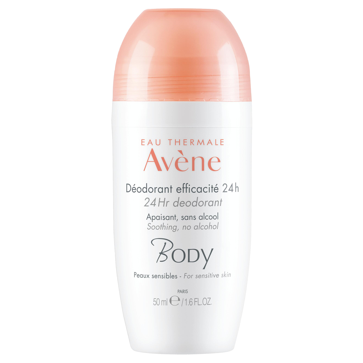 Avène Body Deodorant Roll-on 24h 50 ml