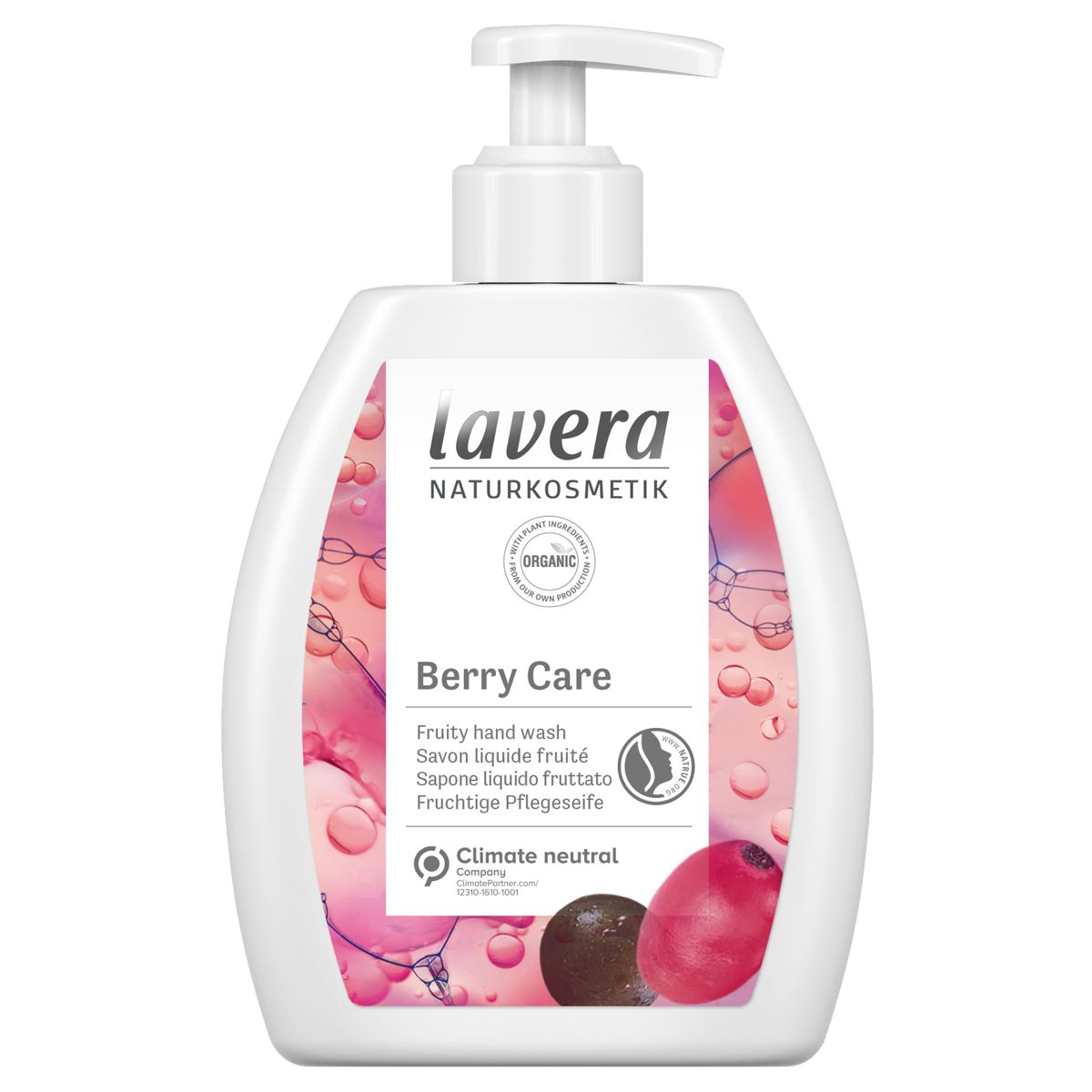 Lavera Pflegeseife Berry Care fruchtig Dispenser 250 ml