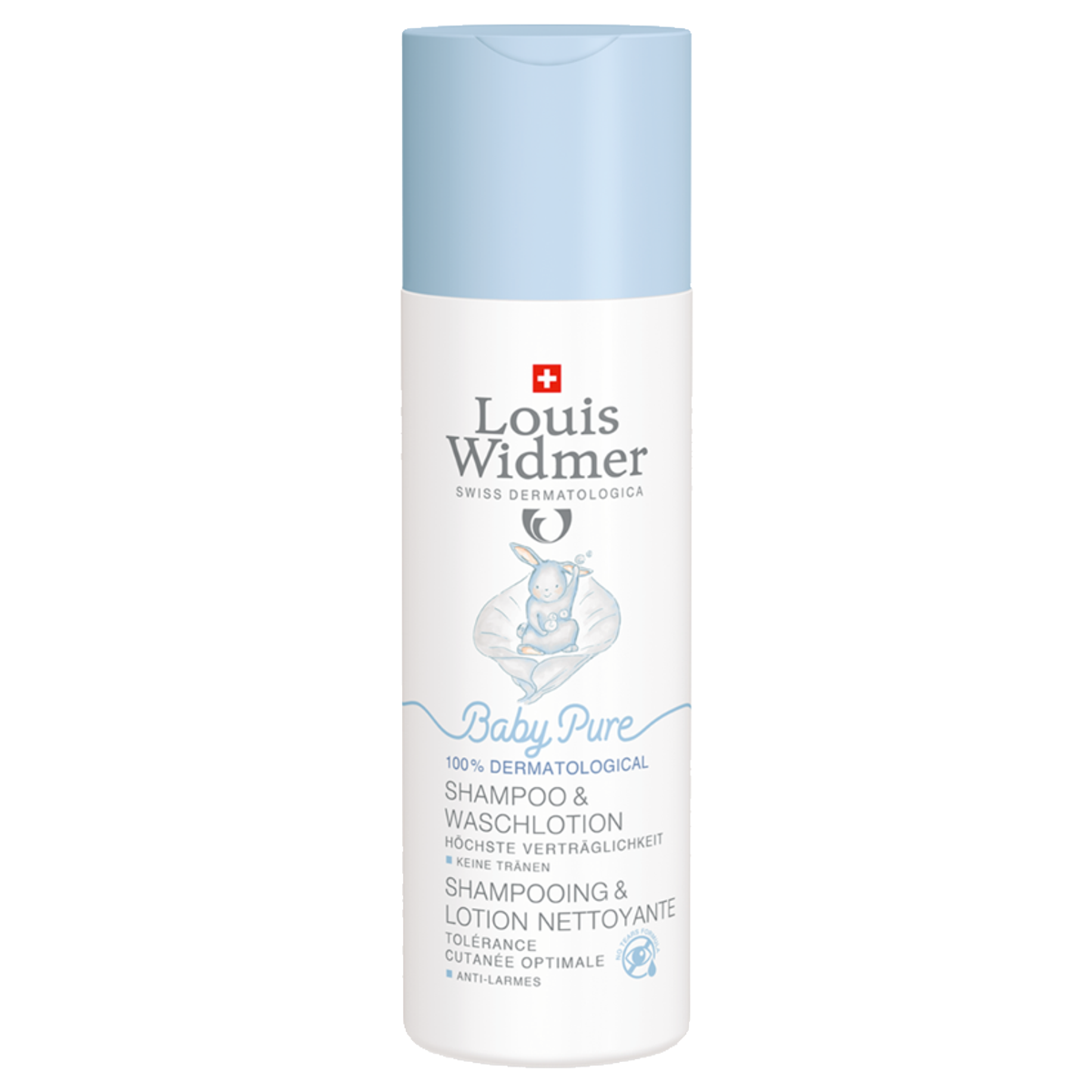 Louis Widmer BabyPure Shampoo und Waschlotion 200 ml