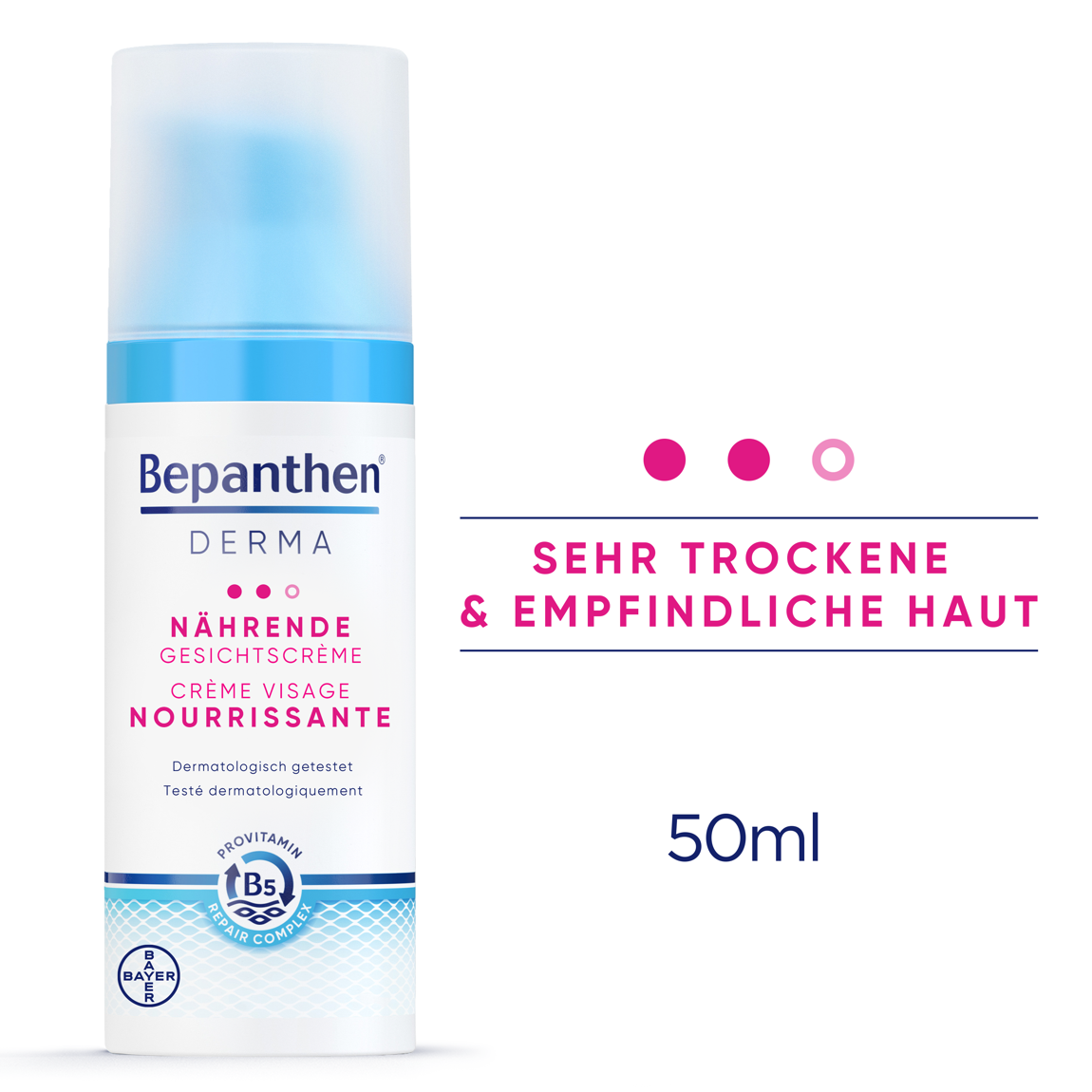 Bepanthen Derma Nährende Gesichtscreme 50 ml