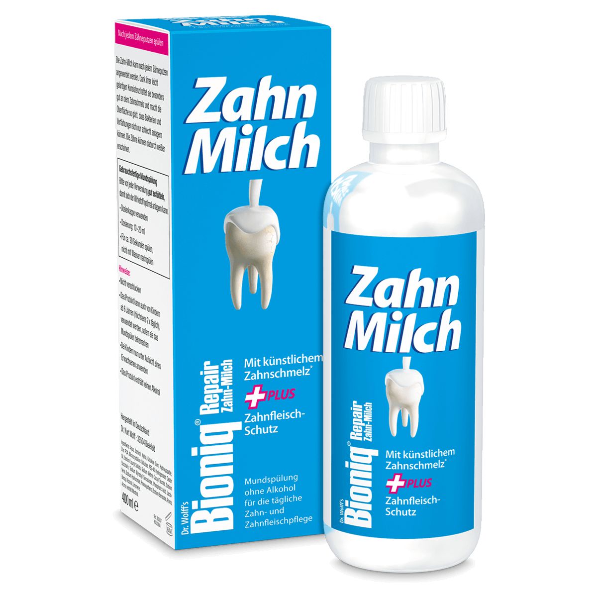 Bioniq Repair Zahn-Milch Flasche 400 ml