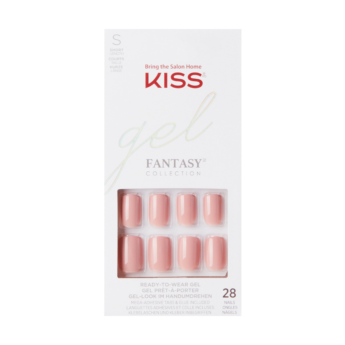 Kiss Gel Fantasy Nail Kit Ribbons