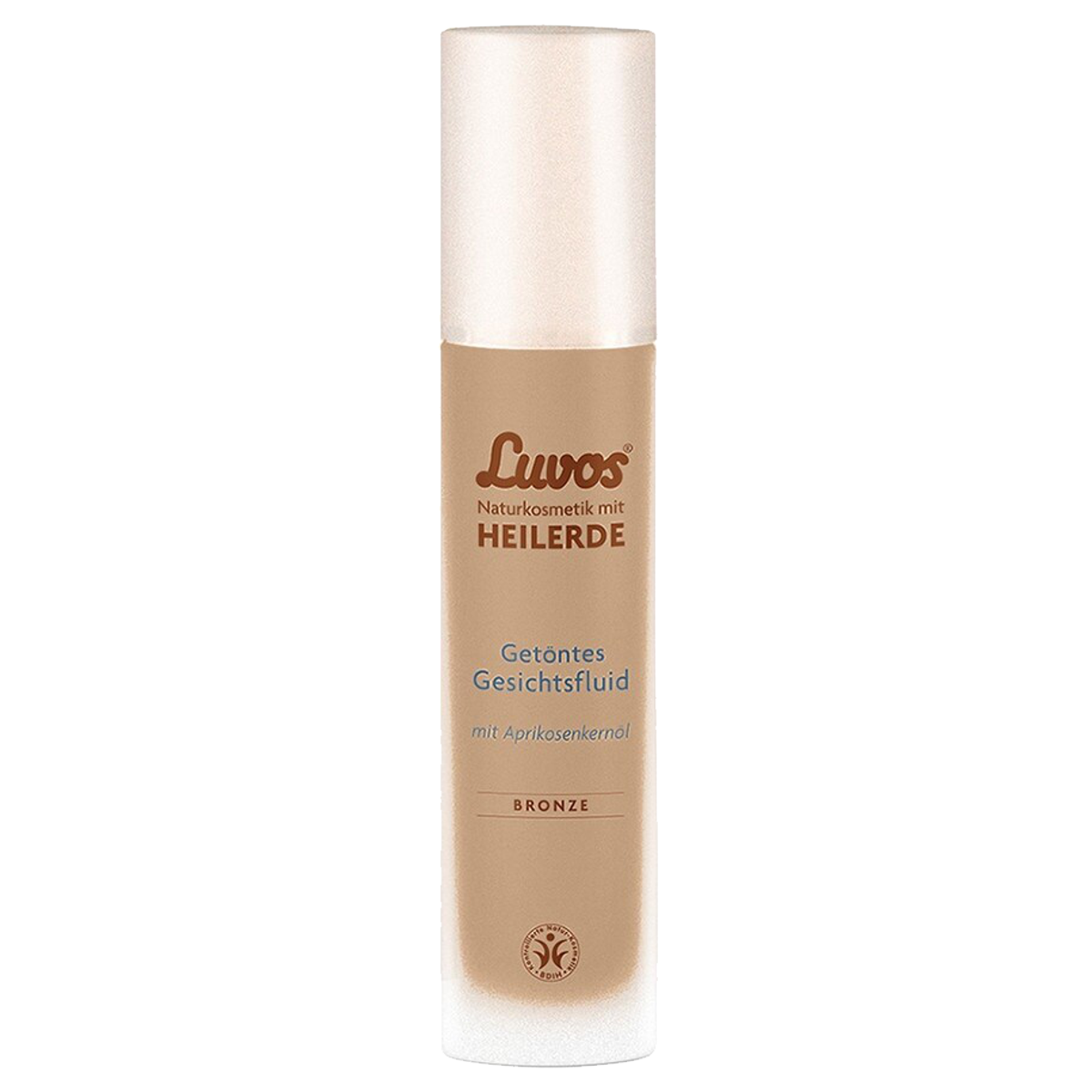 Luvos Getöntes Gesichtsfluid bronze Heilerde 50 ml