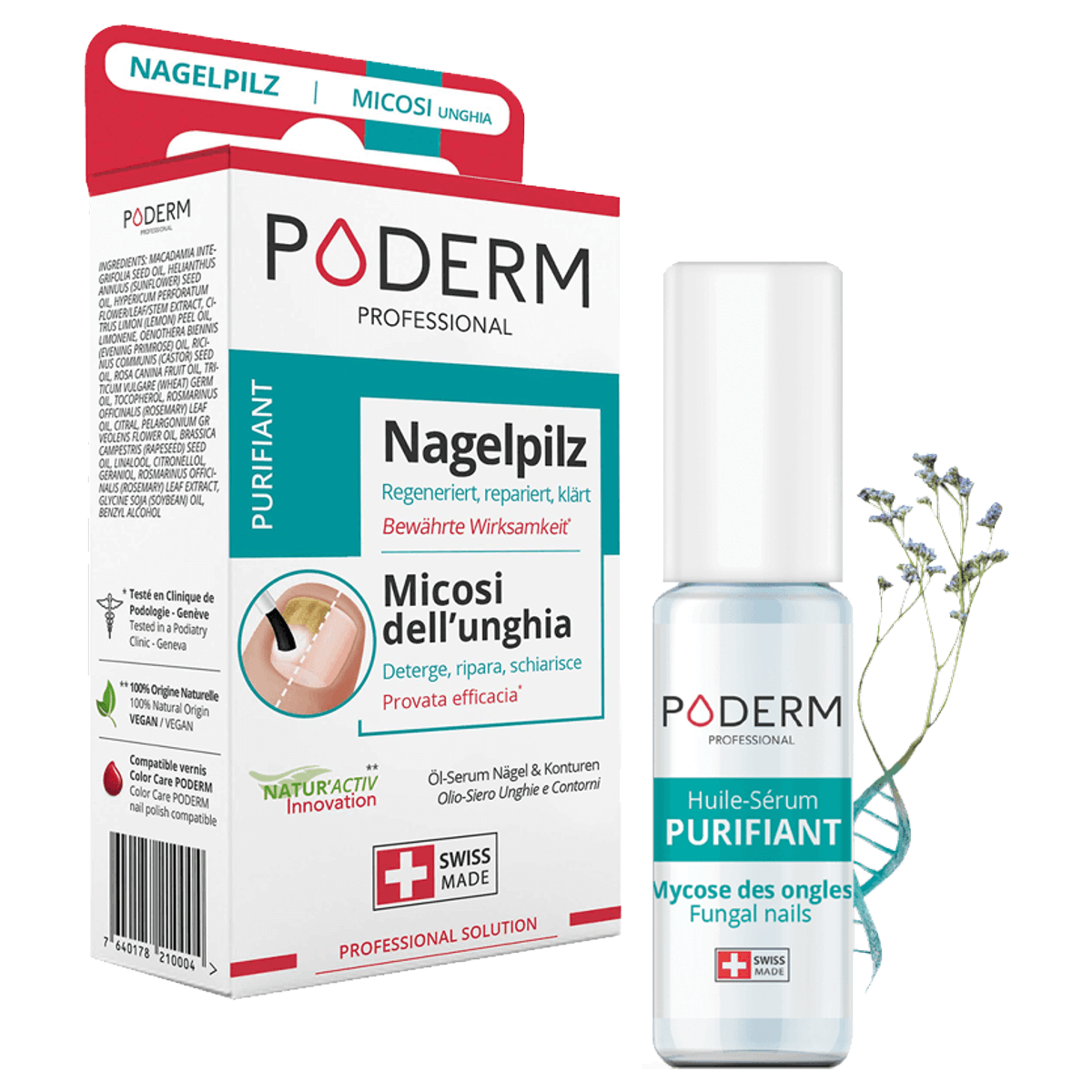 Poderm Öl-Serum Nagelpilz Purifiante 8 ml