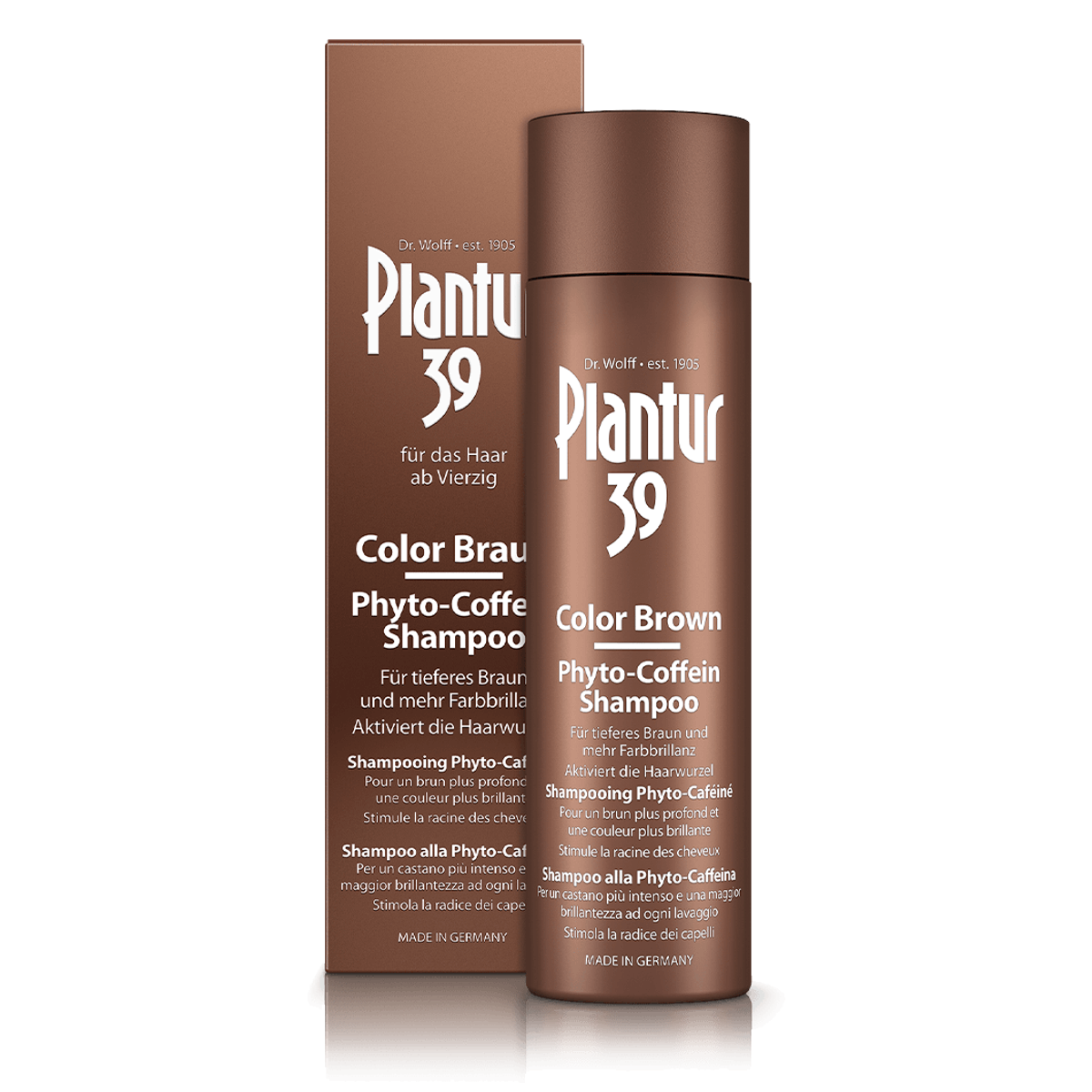 Plantur 39 Phyto-Coffein Shampoo Color Braun 250 ml