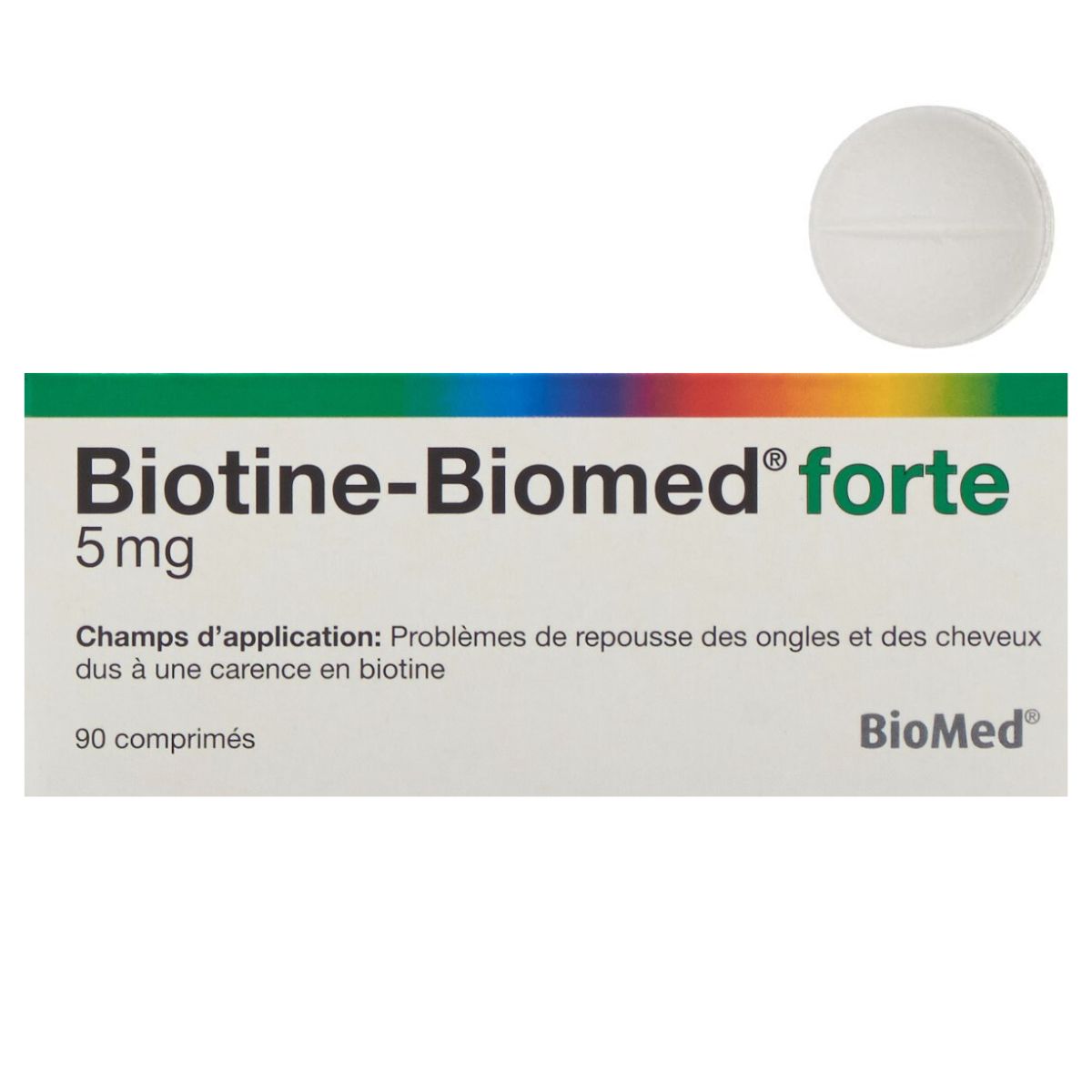 BIOTIN Biomed forte 5 mg