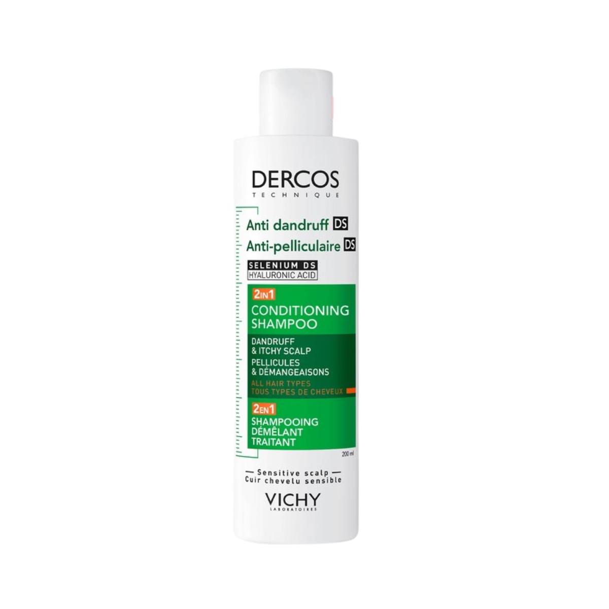 Vichy Dercos Anti dandruff 2in1 Shampoo 200 ml