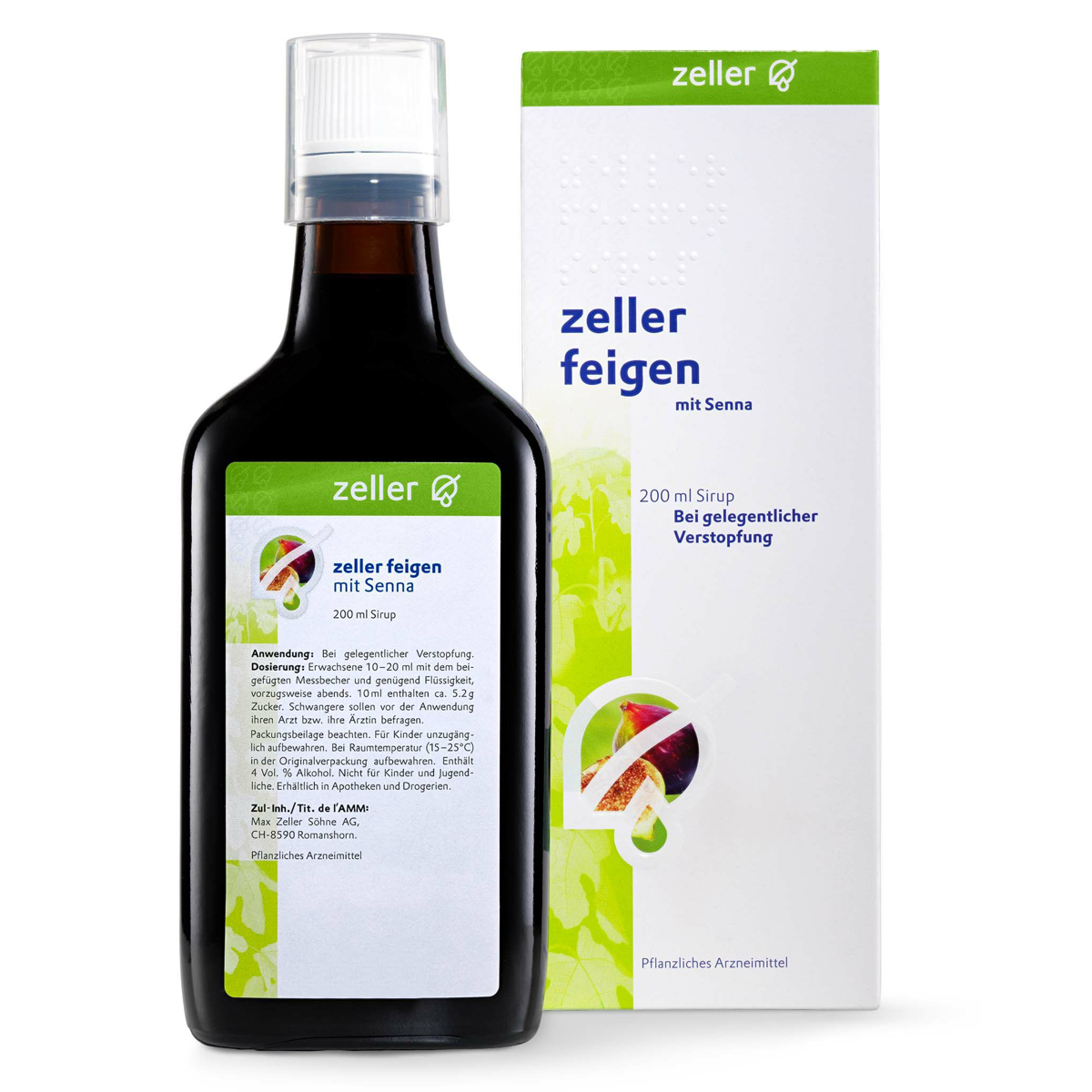 ZELLER Feigen mit Senna Sirup 200 ml