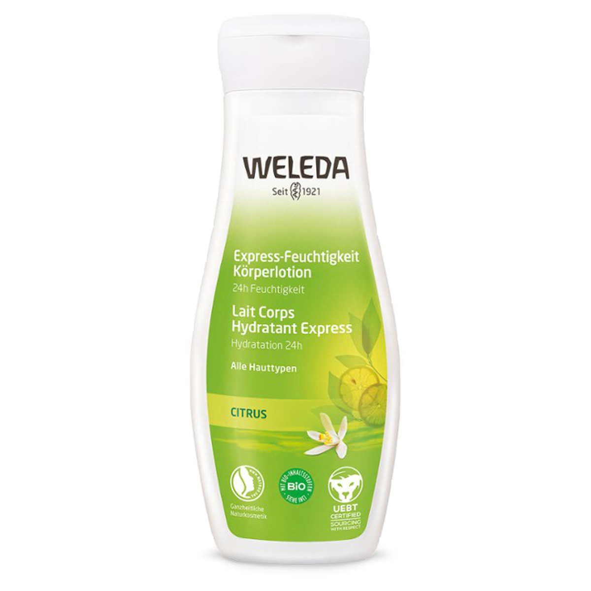 Weleda Körperlotion Citrus Express-Feuchtigkeit 200 ml