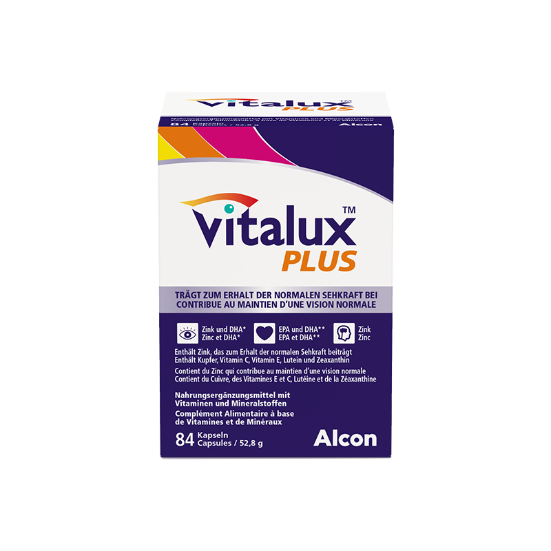 VITALUX Plus Kapseln 84 Stück