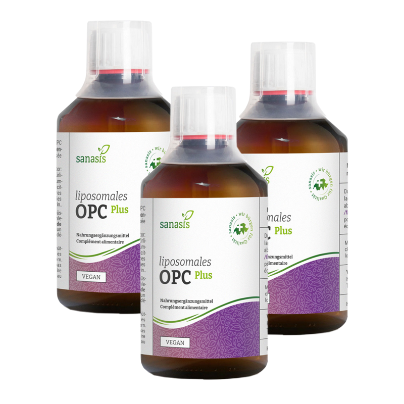 SANASIS OPC Plus liposomal 3 x 250 ml