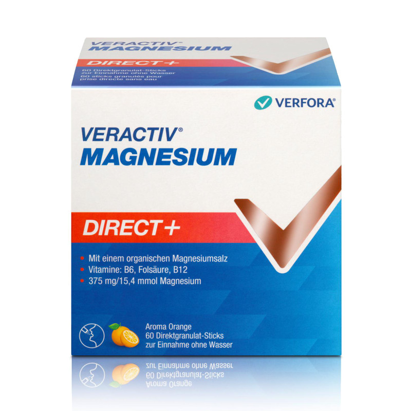 Veractiv Magnesium Direct+ Stick 60 Stück