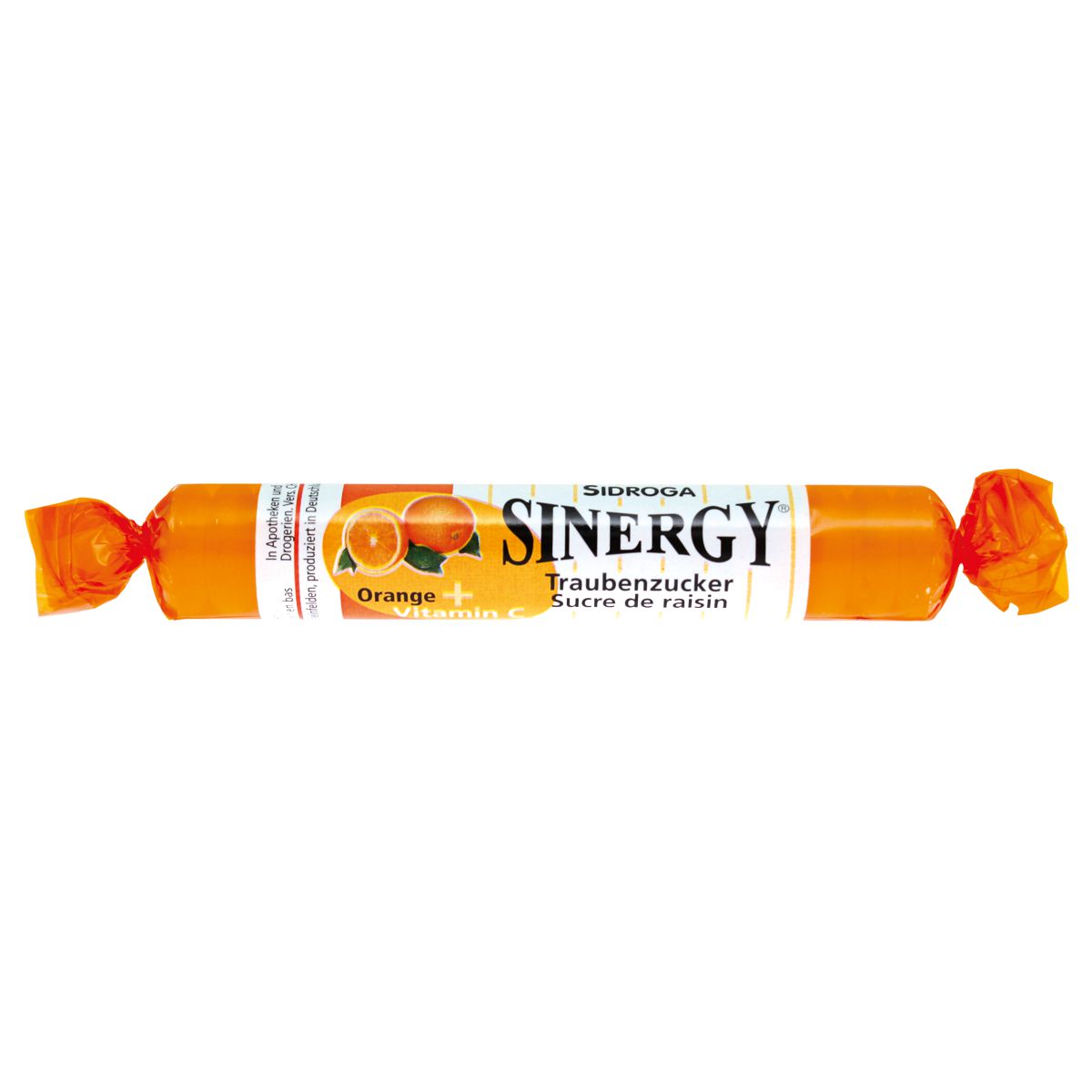 Sinergy Traubenzucker Orange Vitamin C 40 g