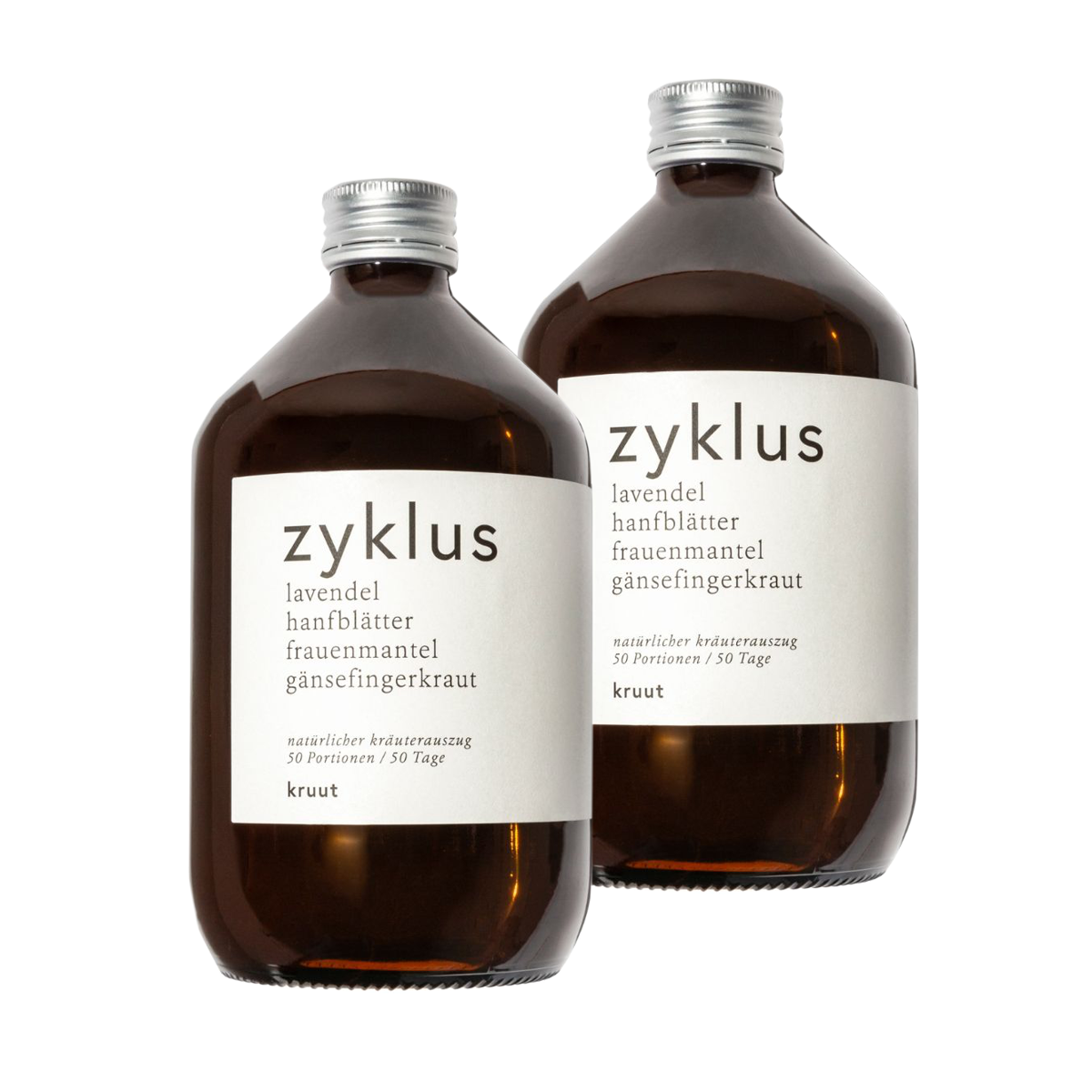 kruut Wildkräuterauszug Zyklus 2 x 500 ml