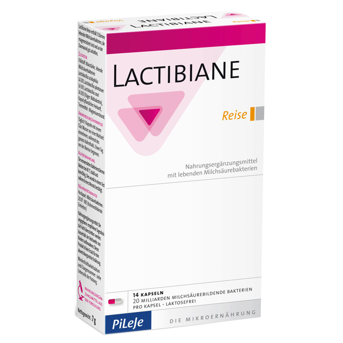 Lactibiane Reise 20M Kapseln 14 Stück