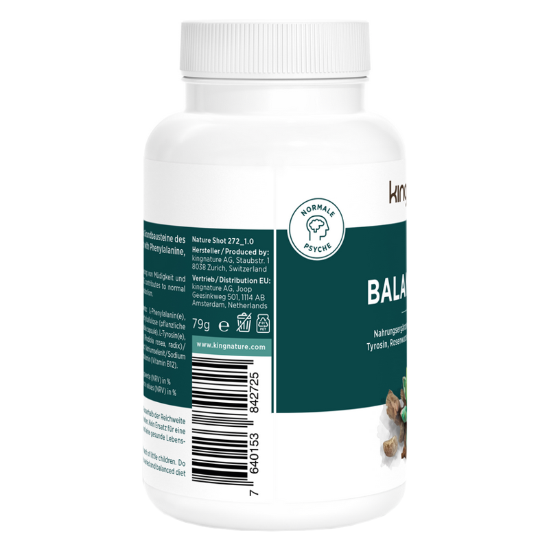 Kingnature Balance Vida 500 mg Kapseln 120 Stück